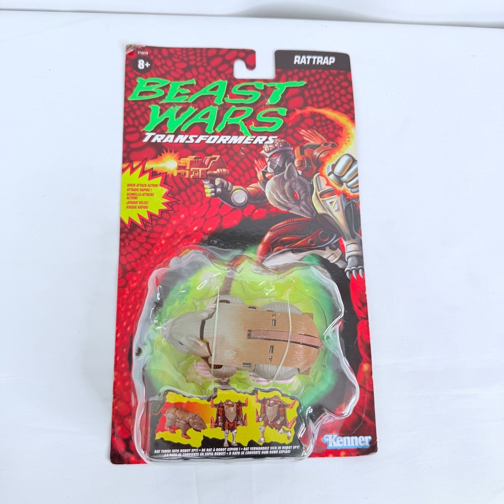 Kenner Beast Wars Transformers Rattrap Maximal Spy Action Figure F1619 Reissue